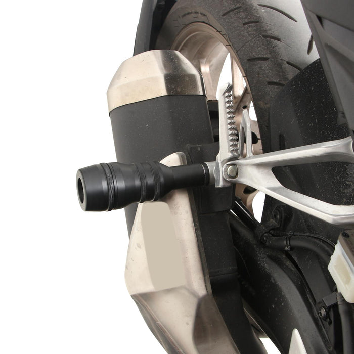 GP Kompozit Exhaust Crash Frame Slider Black Compatible For Honda CB250R / CB300R  2018-2024