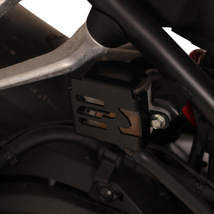 GP Kompozit Brake Fluid Reserve Protector Guard Black Compatible For Honda CB250R / CB300R  2018-2024