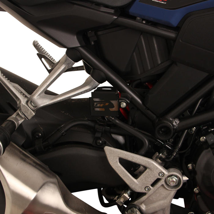 GP Kompozit Brake Fluid Reserve Protector Guard Black Compatible For Honda CB250R / CB300R  2018-2024
