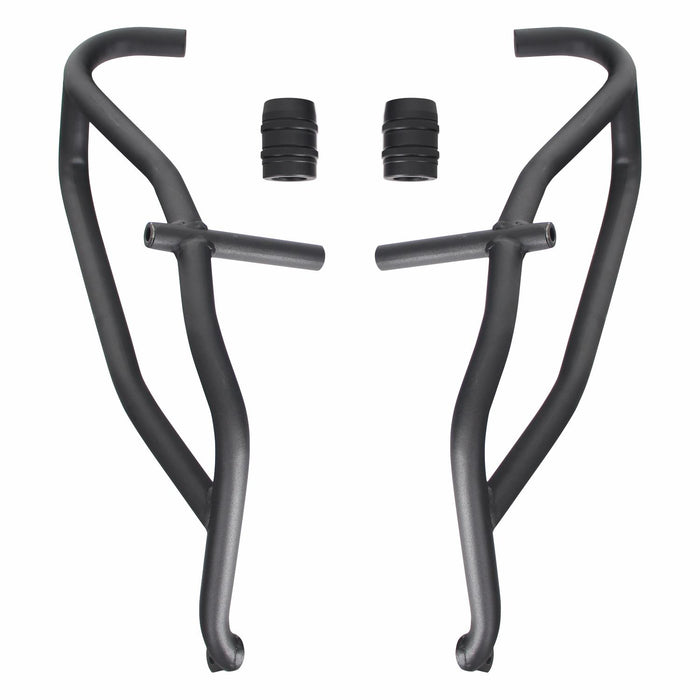 GP Kompozit Engine Protector Crash Bars Black Compatible For Honda CB250R / CB300R 2018-2024