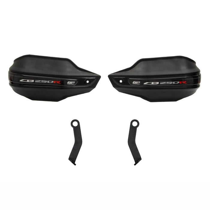 GP Kompozit Handguard Black Compatible For Honda CB250R / CB300R  2018-2024