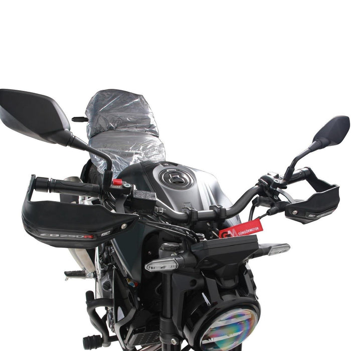 GP Kompozit Handguard Black Compatible For Honda CB250R / CB300R  2018-2024