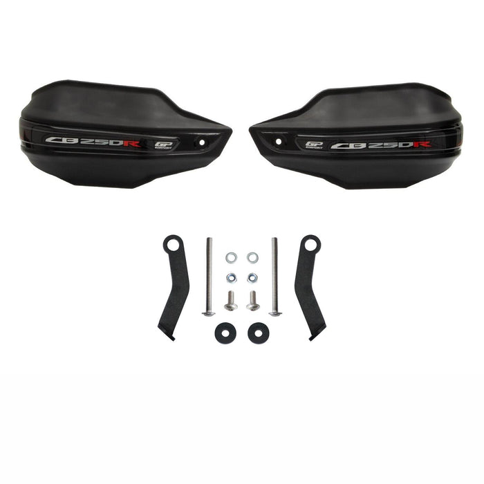 GP Kompozit Handguard Black Compatible For Honda CB250R / CB300R  2018-2024