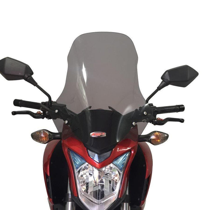 GP Kompozit Parabrisas ahumado compatible para Honda CB500F 2014-2018