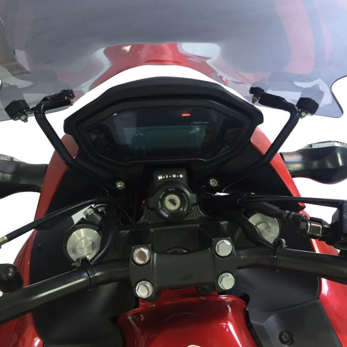 GP Kompozit Parabrisas ahumado compatible para Honda CB500F 2014-2018