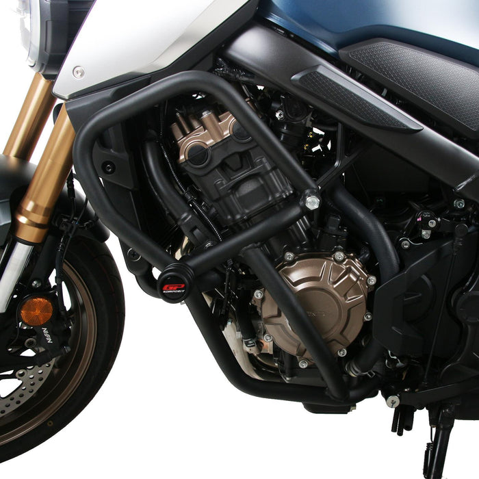 GP Kompozit Engine Protector Crash Bars Black Compatible For Honda CB650R  2019-2023