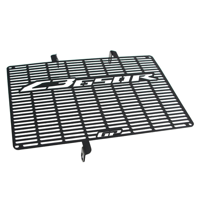 GP Kompozit Radiator Grille Guard Protector Cover Black Compatible For Honda CB650R  2019-2025