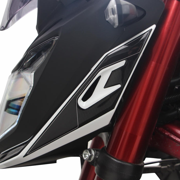 GP Kompozit Kit complet de protections de réservoir en carbone compatible pour Honda CB750 Hornet 2023