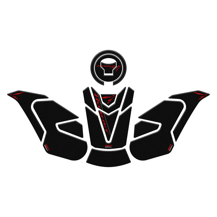 GP Kompozit Jeu de protections de réservoir Carbone Compatible pour Honda CB750 Hornet 2023