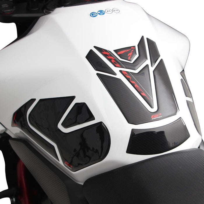GP Kompozit Tank Pad Set Carbon Compatible For Honda CB750 Hornet  2023-2024