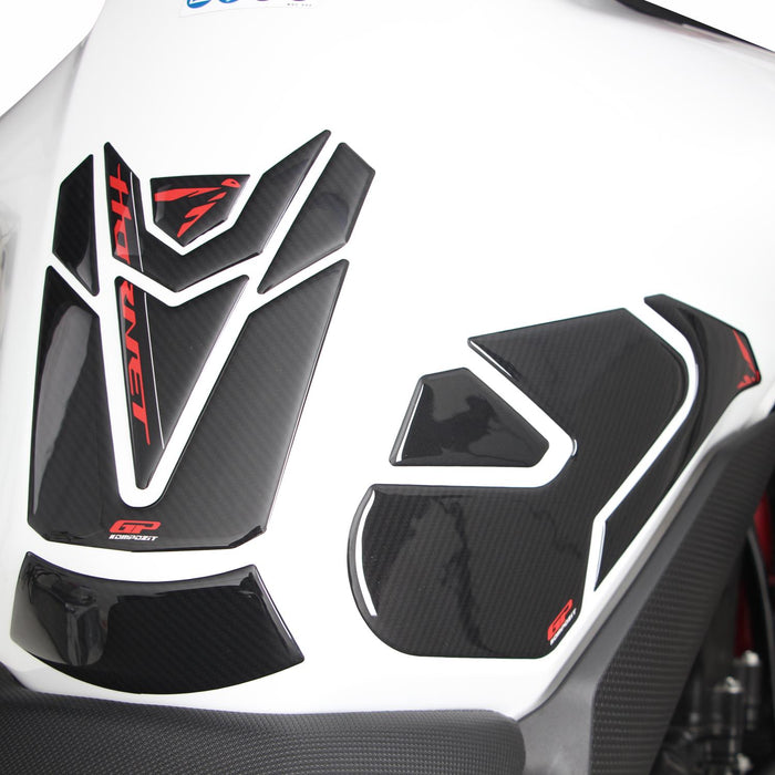 GP Kompozit Tank Pad Set Carbon Compatible For Honda CB750 Hornet  2023-2024