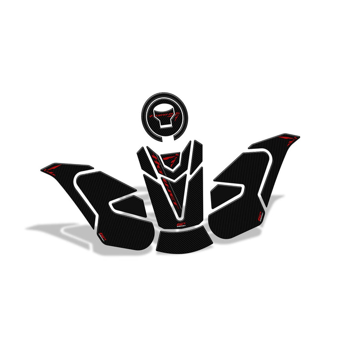 GP Kompozit Tank Pad Set Carbon Compatible For Honda CB750 Hornet  2023-2024