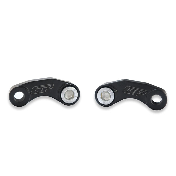 GP Kompozit Rallonges de rétroviseur noires compatibles pour Honda CB750 Hornet 2023