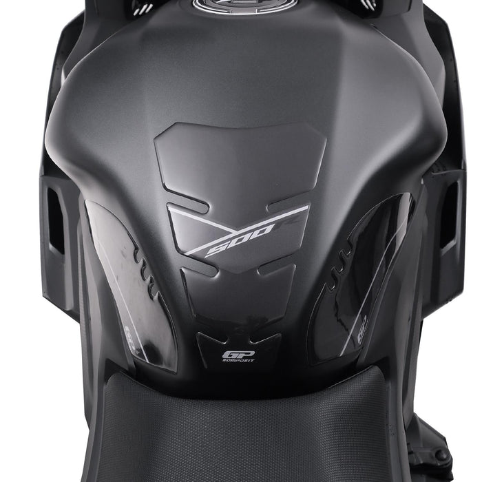 GP Kompozit Tank Pad Set Black Compatible For Honda CBR500R  2025