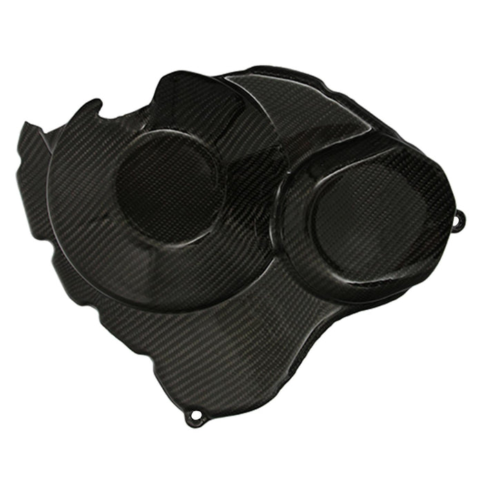 GP Kompozit Couvercle de protection d'embrayage et d'alternateur en fibre de carbone compatible pour Honda CBR600RR 2003-2006