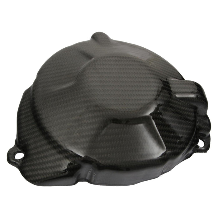 GP Kompozit Couvercle de protection d'embrayage et d'alternateur en fibre de carbone compatible pour Honda CBR600RR 2003-2006