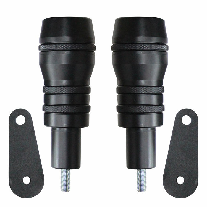GP Kompozit Engine Crash Frame Sliders Black Compatible For Honda CBR600RR 2007-2012