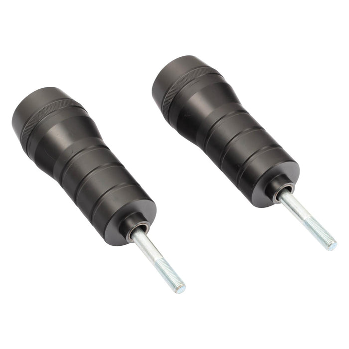 GP Kompozit Engine Crash Frame Sliders Black Compatible For Honda CBR650F  2014-2018