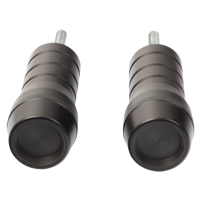 GP Kompozit Engine Crash Frame Sliders Black Compatible For Honda CBR650F  2014-2018