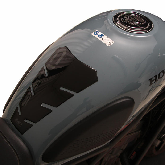 GP Kompozit Tank Pad Black Set Compatible For Honda CL250 / CL300  2023-2024