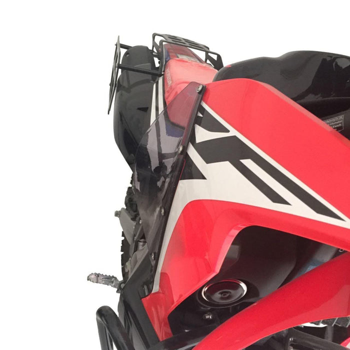 GP Kompozit Deflector de viento negro compatible con Honda CRF250 Rally 2017-2020