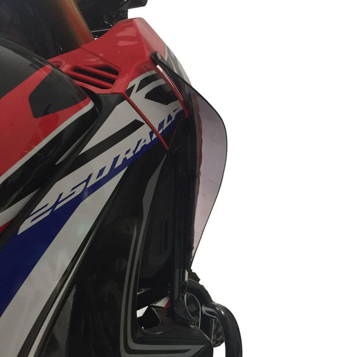GP Kompozit Deflector de viento negro compatible con Honda CRF250 Rally 2017-2020