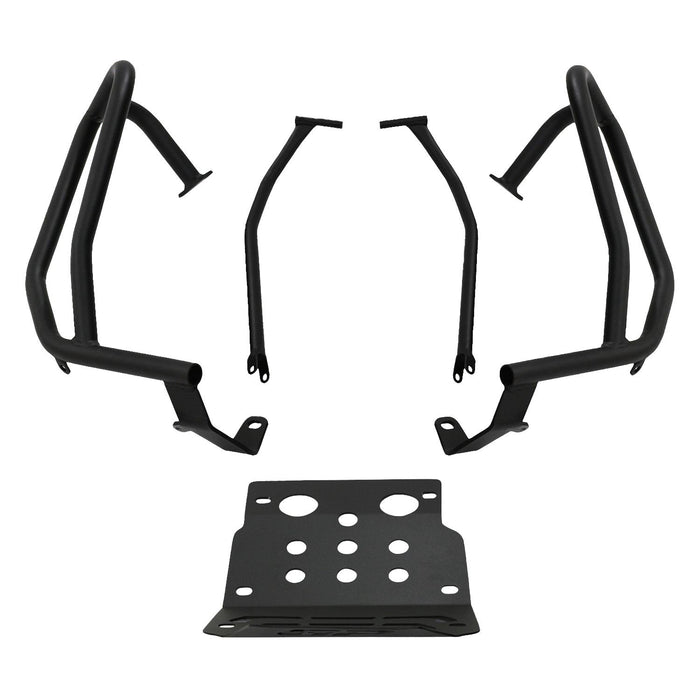 GP Kompozit GP Kompozit Engine Protector Crash Bars Black Full Set Compatible For Honda CRF250L Rally / CRF300L Rally 2017-2020