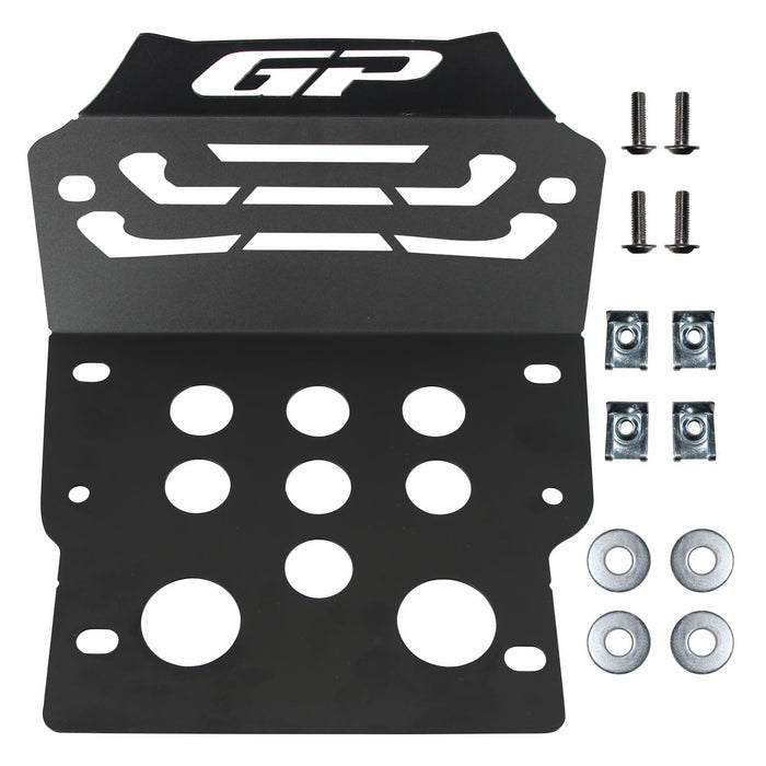 GP Kompozit Sump Skid Plate Guard Black Compatible For Honda CRF250L Rally / CRF300L Rally  2017-2025