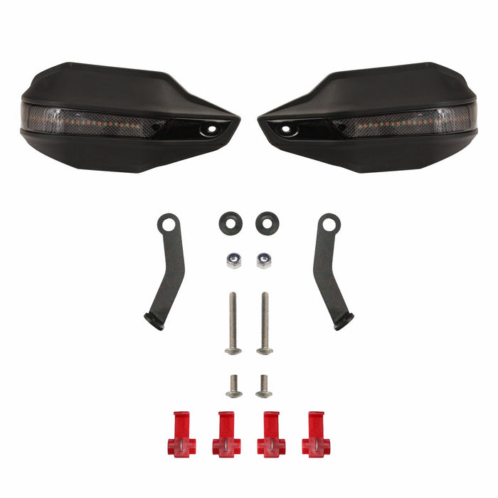 GP Kompozit LED Handguard Lights with Turn Signals Compatible For Honda CRF250L Rally / CRF300L Rally  2021-2025