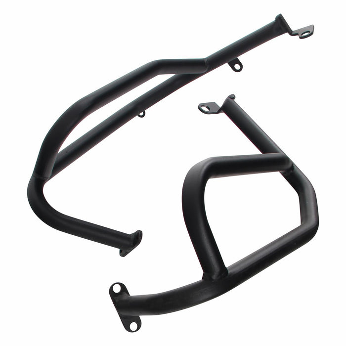 GP Kompozit Protección de barra de choque para motor, color negro, compatible con Honda CRF250 Rally / CRF300 Rally 2021-2023