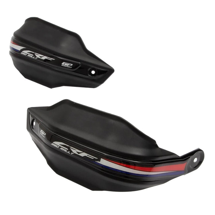 GP Kompozit Plastic Handguard Black Compatible For Honda CRF250L Rally / CRF300L Rally 2023-2025