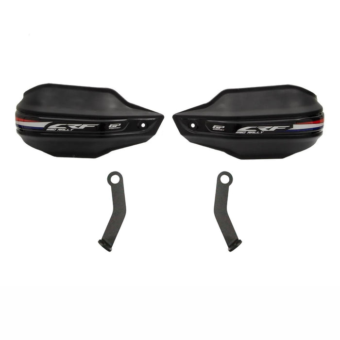 GP Kompozit Plastic Handguard Black Compatible For Honda CRF250L Rally / CRF300L Rally  2023-2025