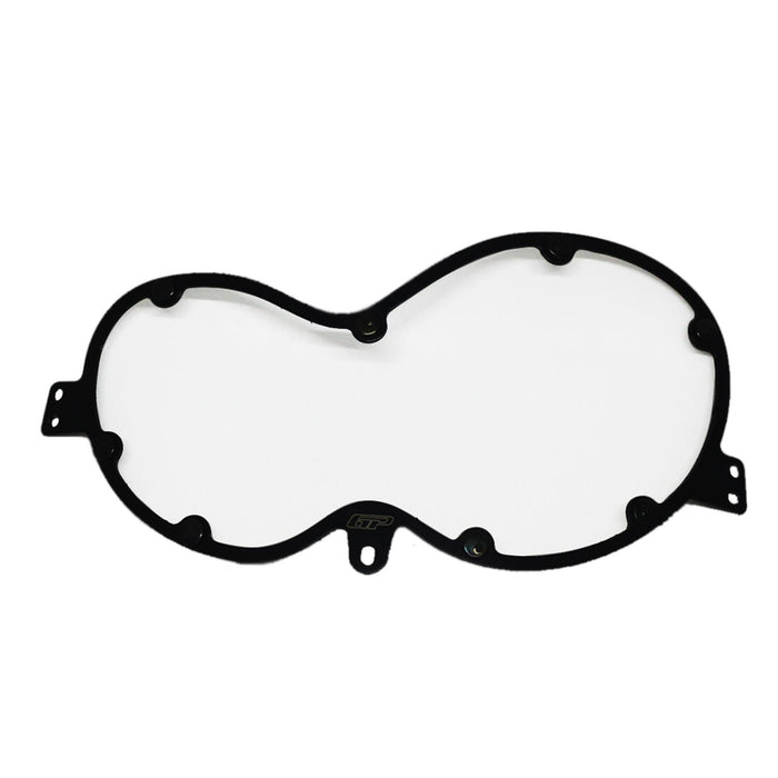 GP Kompozit Headlight Guard Protector Black Compatible For Honda CRF250L Rally / CRF300L Rally 2017-2025