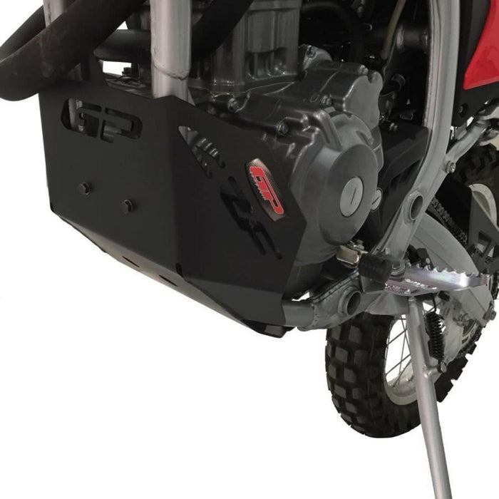 GP Kompozit Sump Skid Plate Guard Black Compatible For Honda CRF250L  2013-2023