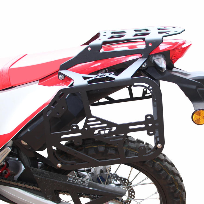 GP Kompozit Side Carrier Pannier Rack Black Compatible For Honda CRF250L / CRF300L  2023-2025