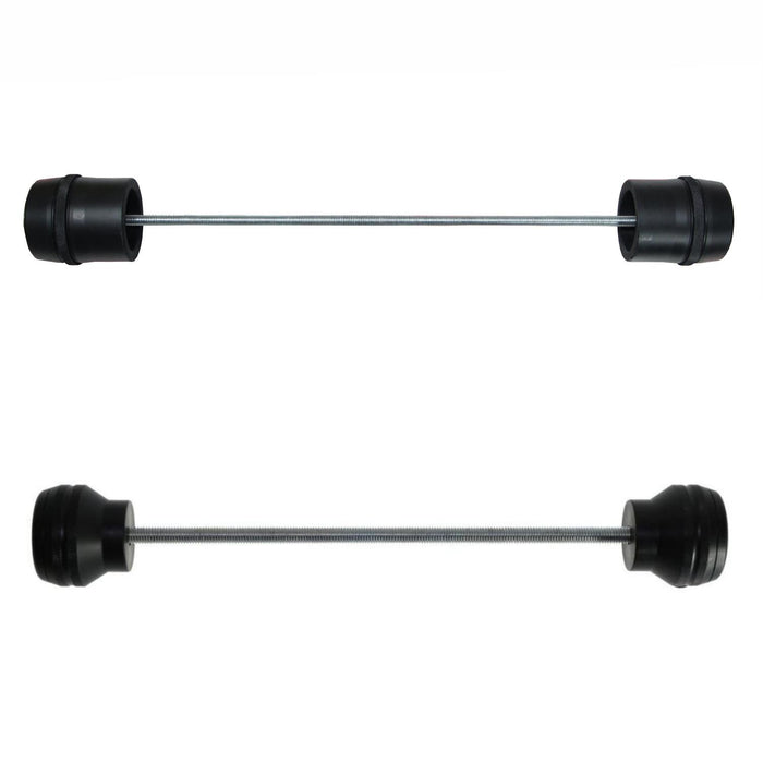 GP Kompozit Axle Guard Crash Wheel Frame Slider Black Compatible For Honda CRF250L / CRF300L 2023-2025