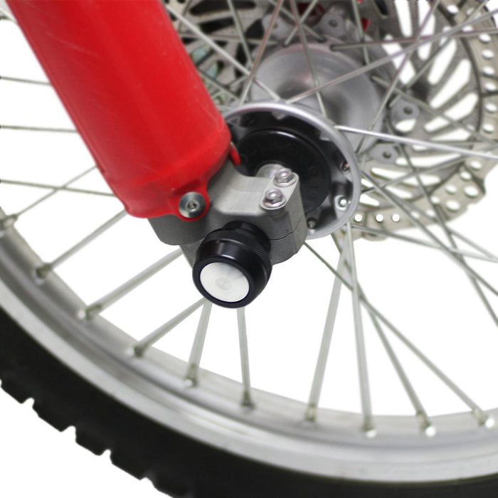 GP Kompozit Axle Guard Crash Wheel Frame Slider Black Compatible For Honda CRF250L / CRF250L Rally  2013-2025