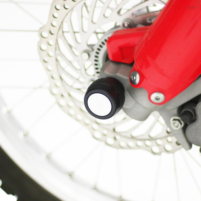 GP Kompozit Axle Guard Crash Wheel Frame Slider Black Compatible For Honda CRF250L / CRF250L Rally  2013-2025