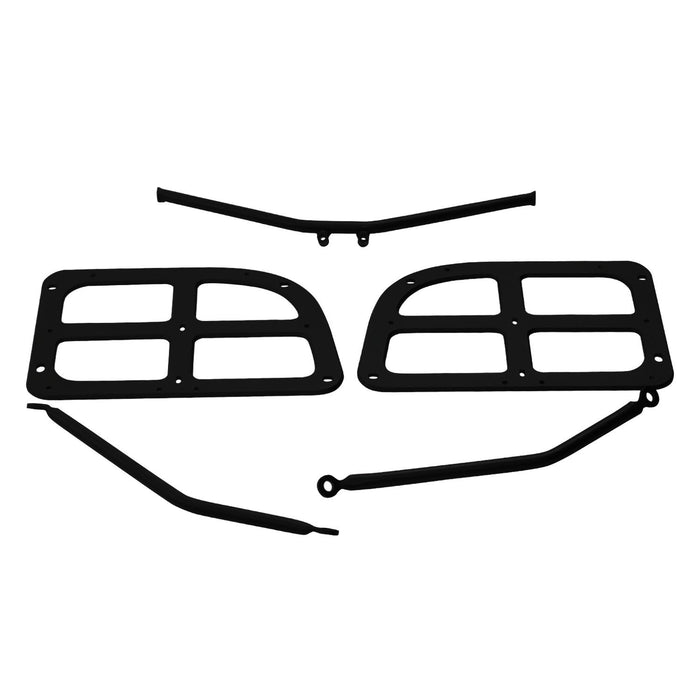 GP Kompozit Side Carrier Pannier Rack Black Compatible For Honda CRF250L / CRF250L Rally 2017-2020