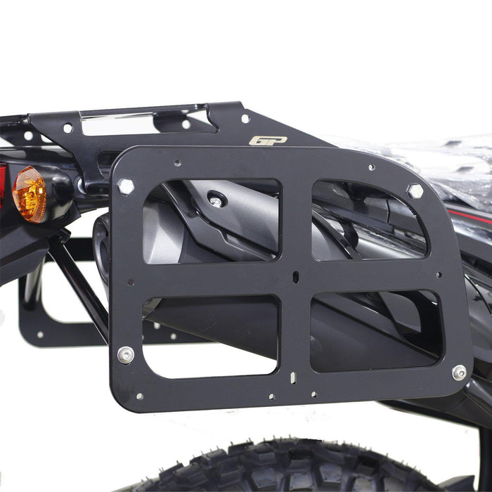 GP Kompozit Side Carrier Pannier Rack Black Compatible For Honda CRF250L / CRF250L Rally  2017-2020
