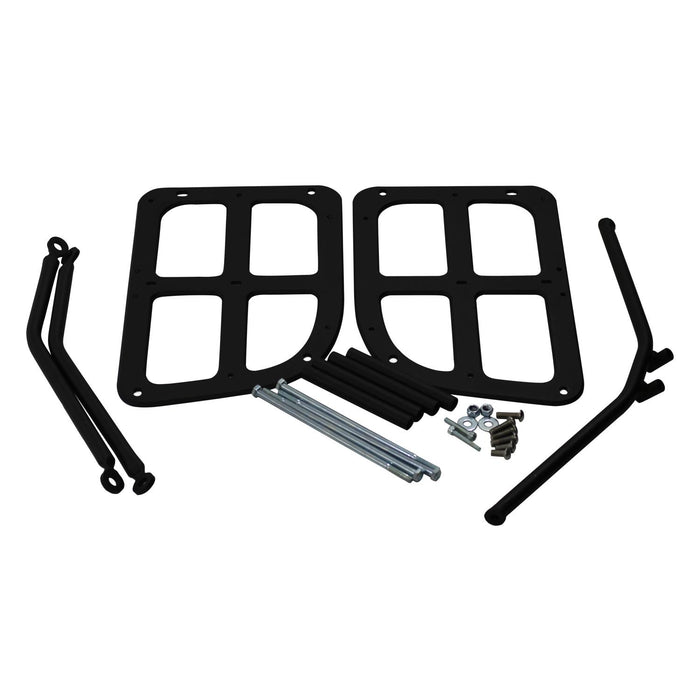 GP Kompozit Side Carrier Pannier Rack Black Compatible For Honda CRF250L / CRF250L Rally  2017-2020