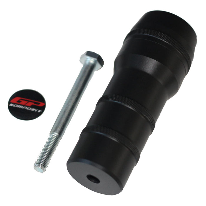 GP Kompozit Escape Crash Frame Slider Negro Compatible para Honda Dio 2021-2023