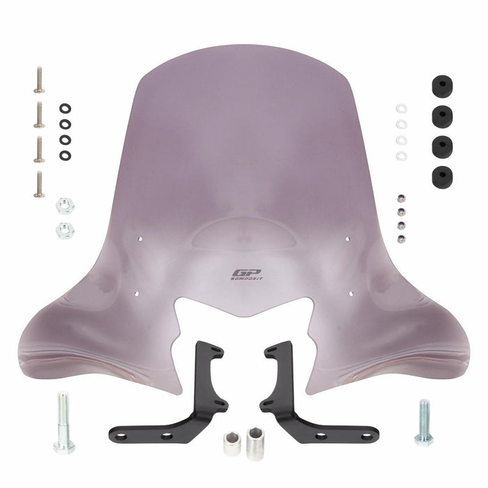 GP Kompozit Parabrisas Ahumado Compatible Para Honda Dio 2021-2023