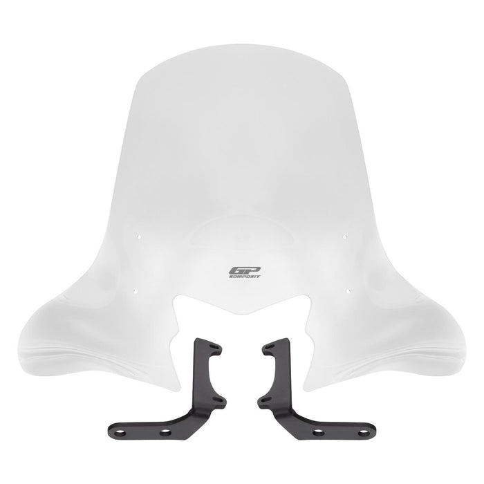 GP Kompozit Pare-brise transparent compatible pour Honda Dio 2021-2023