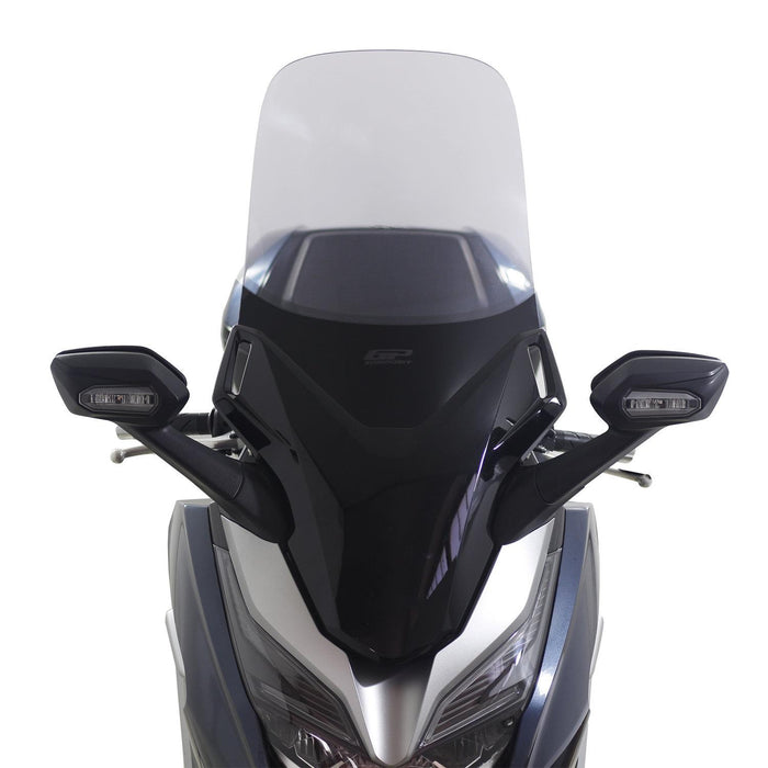 GP Kompozit Touring Windshield Windscreen Clear Compatible For Honda Forza 250 / Forza 300 / NSS300 2018-2020