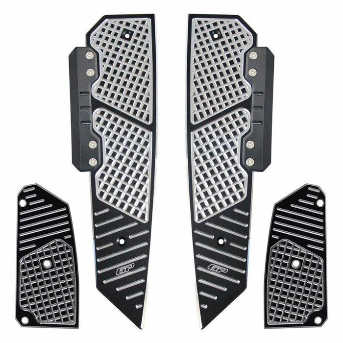 GP Kompozit Marchepied en aluminium compatible pour Honda Forza 250 / Forza 300 / Forza 350 / NSS300 / NSS350 2018-2023
