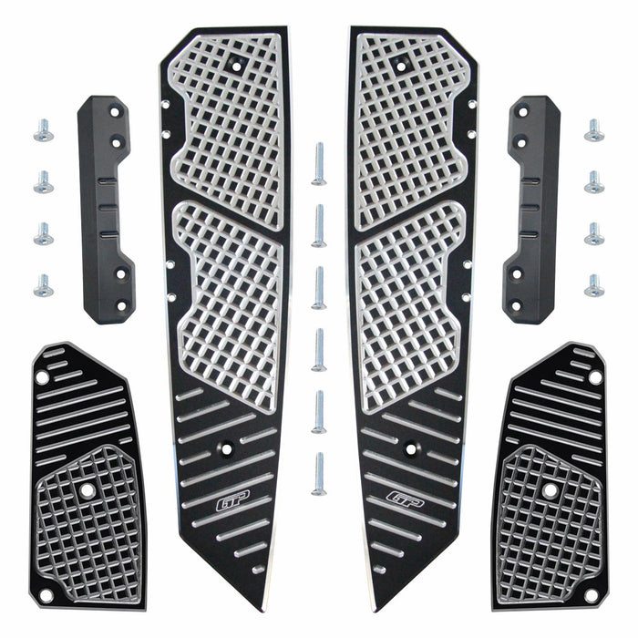 GP Kompozit Marchepied en aluminium compatible pour Honda Forza 250 / Forza 300 / Forza 350 / NSS300 / NSS350 2018-2023