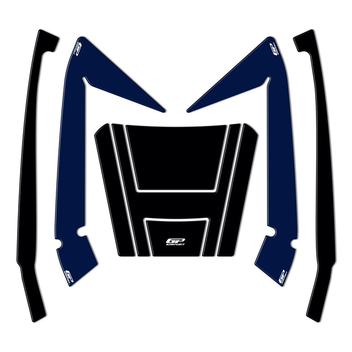 GP Kompozit Top Case Pad Set Navy Blue Compatible For Honda Forza 250 / Forza 300 / Forza 350 / NSS300 / NSS350 2018-2025