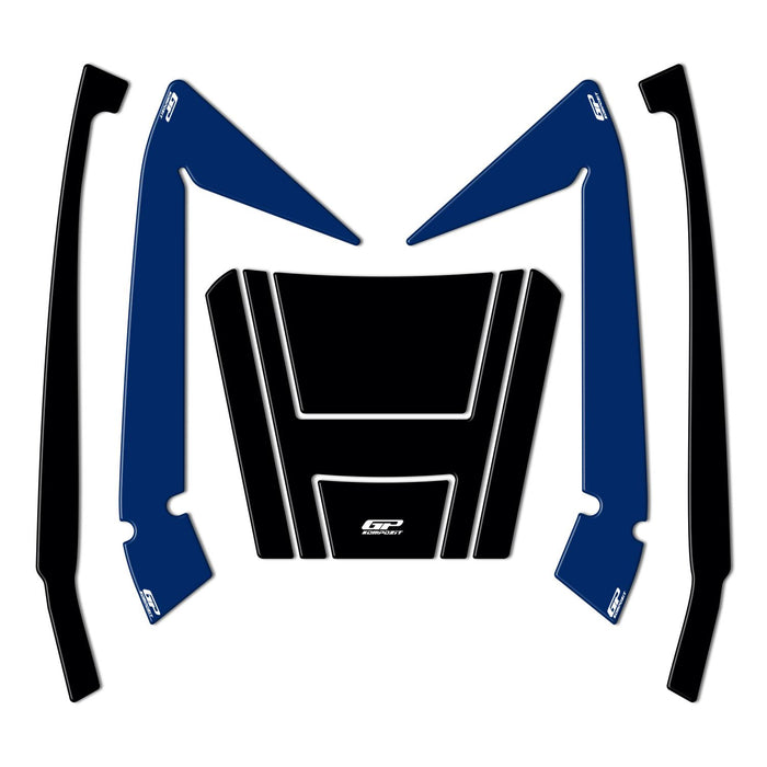 GP Kompozit Top Case Pad Set Blue Compatible For Honda Forza 250 / Forza 300 / Forza 350 / NSS300 / NSS350  2018-2025