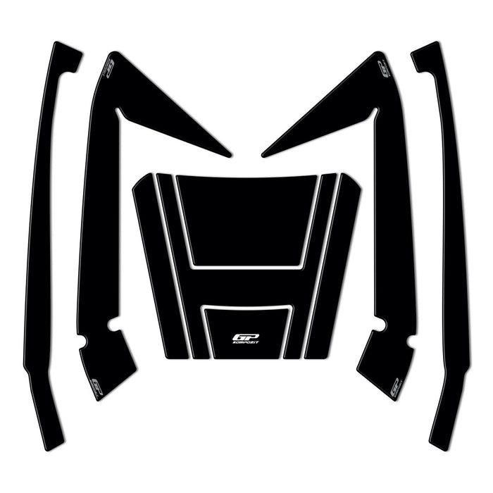 GP Kompozit Top Case Pad Set Black Compatible For Honda Forza 250 / Forza 300 / Forza 350 / NSS300 / NSS350  2018-2025